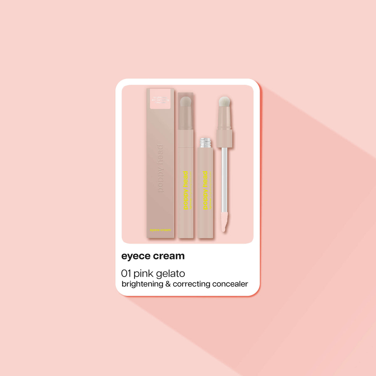 eyece cream Korektor rozświetlająco – korygujący pod oczy 4eyececream01 Poppy Head