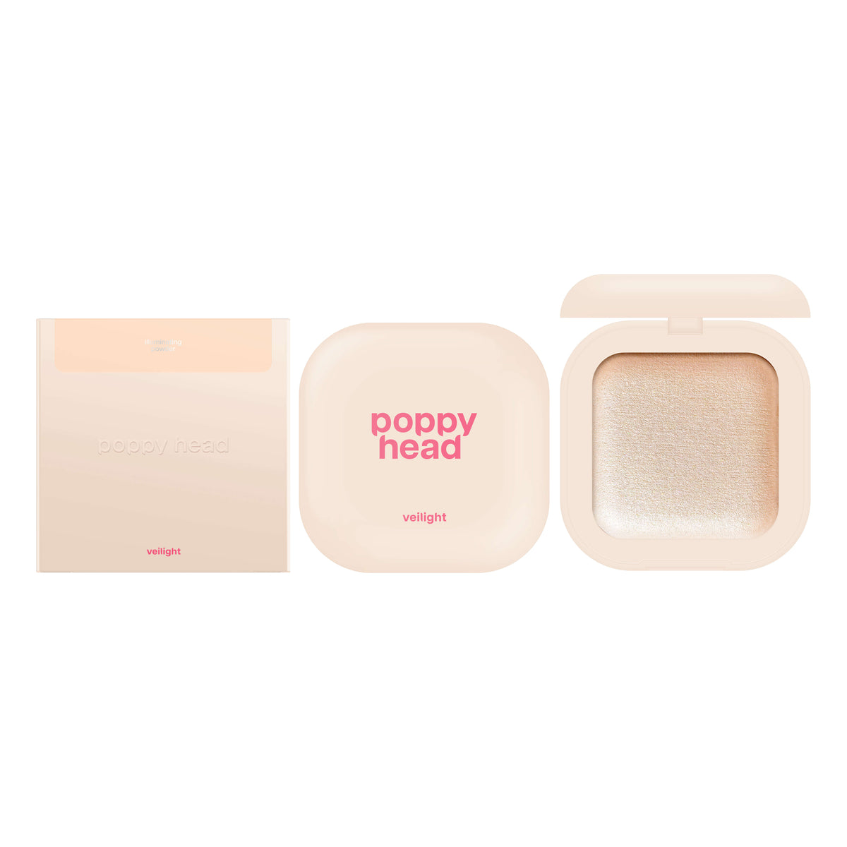veilight Wypiekany puder rozświetlający 5903843265474_6 Poppy Head