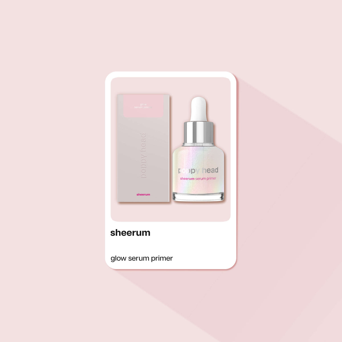 sheerum Rozświetlające serum pod makijaż 5903843265528_3 Poppy Head